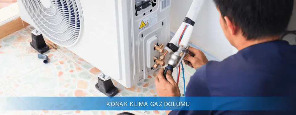 Konak İlçemi Carrier Klima Gaz Dolumu